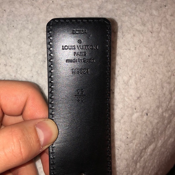 Louis Vuitton classic monogram belt - Picture 4 of 4